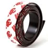 25m/roll 15mm Wide * 1 Mm Thick Self Adhesive Flexible Soft Magnetic Strip Rubber Magnet Tape -BioloMix Shop 25m roll 15mm Wide 1mm Thick Rubber Magnet Tape 490024 0
