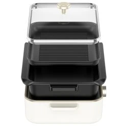 CalmDo Electric Foldaway Skillet Grill Combo - White 13 CalmDo Electric Foldaway Skillet Grill Combo - White -BioloMix Shop 714824f0e44742a6af3c838d5a6367d6 494939 5