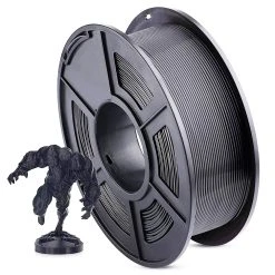 Anycubic PLA 3D Printer Filament 1.75mm Dimensional Accuracy +/- 0.02mm 1KG Spool(2.2 Lbs) - Black