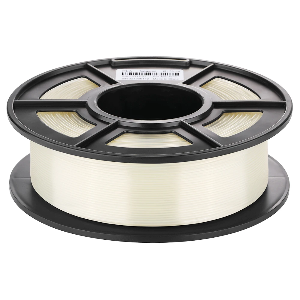 Anycubic PLA 3D Printer Filament 1.75mm Dimensional Accuracy +/- 0.02mm 1KG Spool(2.2 Lbs) - Transparent 4 Anycubic PLA 3D Printer Filament 1.75mm Dimensional Accuracy +/- 0.02mm 1KG Spool(2.2 Lbs) - Transparent - Image 2