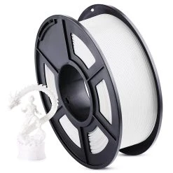 Anycubic PLA 3D Printer Filament 1.75mm Dimensional Accuracy +/- 0.02mm 1KG Spool(2.2 Lbs) - White