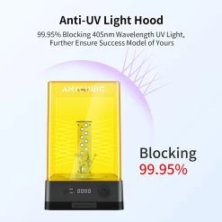 Anycubic Wash & Cure Machine 2.0, Washing Size 120mm*74mm*165mm, Curing Size 140mm*165mm -BioloMix Shop Anycubic Wash and Cure 2 0 Machine 473349 5 1