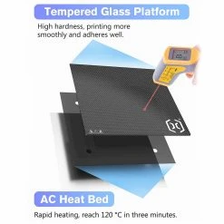 Artillery Genius Pro 3D Printer, Auto ABL Leveling, 0.4mm Volcano Nozzle, Ultra-quiet Stepper Motor, 250mm/s Moves, 220*220*250 Mm Build Volume, -BioloMix Shop Artillery Genius Pro 3D Printer 472514 2