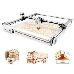 Aufero Laser 2 + 24V LU2-10A 10W Laser Engraving Machine 15,000mm/min 24V/3A High Precision Engraving Area 390x390mm -BioloMix Shop Aufero Laser 2 24V LU2 10A Laser Engraving Machine 500463 2