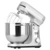 BioloMix BM601 1200W Kitchen Food Stand Mixer, Cream Egg Whisk, Cake Dough Kneader, 6L Capacity, Stainless Steel Bowl, 6-Speed, LED Display - Silver -BioloMix Shop BioloMix BM601 1200W Kitchen Food Stand Mixer Silver 519584 0