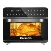 Calmdo CD-AF25EU 12 In 1 Smart Air Fryer Toaster Oven 25L Extra-Large 1800W 12 Preset Functions With 4-layer Grill LED Digital Touch Screen - Black -BioloMix Shop Calmdo CD AF25EU 1800W 25L Extra Large Air Fryer Toaster Oven 508997 0