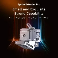 Creality Sprite Extruder Pro With All Metal Design, 300 Celsius Degrees, Large Torque, Dual Gera Feeding, Adjustable Tension, Multi Module Switching -BioloMix Shop Creality Sprite Extruder Pro Kit All Metal for 3D Printer Part 498608 4