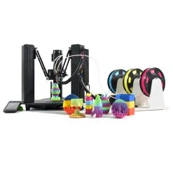 DOBOT MOOZ-3 Color Mixing 3D Printer 3-in 1-out Mix Color Print Head Full Color Range Triple Extruder Glass Heated Bed Mobile App Control -BioloMix Shop DOBOT MOOZ 3 Color Mixing 3D Printer 905906