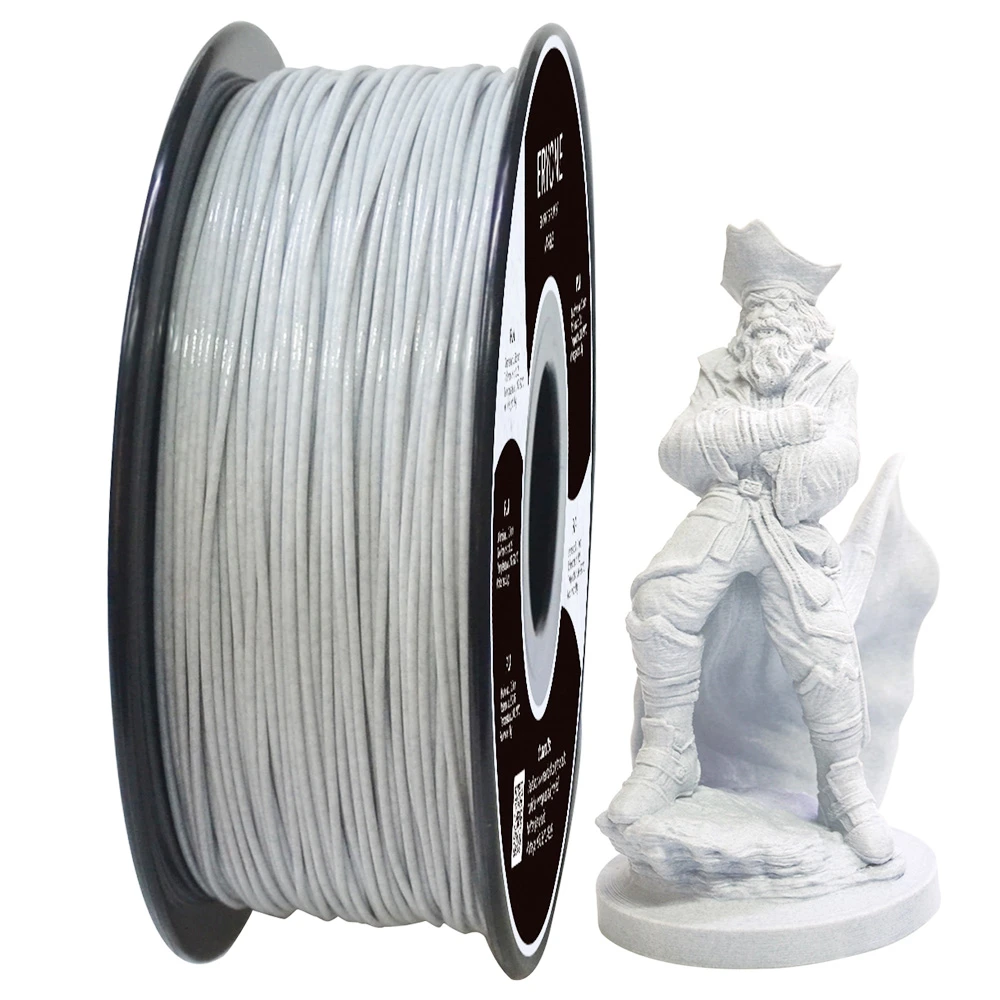ERYONE Marble PLA Filament For FDM 3D Printer/Pen, 1.75mm Tolerance 0.03mm 1KG(2.2LBS)/Spool 3 ERYONE Marble PLA Filament For FDM 3D Printer/Pen, 1.75mm Tolerance 0.03mm 1KG(2.2LBS)/Spool