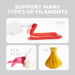 FOKOOS Odin-5 F3 Foldable 3D Printer, Direct Drive, 0.1mm High Precision, Dual Z And Y Axis, 300mm/s, 99% Pre-Assembled, 235x235x250mm -BioloMix Shop FOKOOS Odin 5 F3 Foldable 3D Printer 517278 4