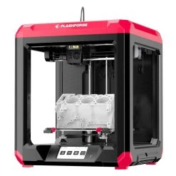 Flashforge Finder 3 3D Printer, Direct Extruder, Assisted Leveling, WiFi Support, 0.2mm Precision, 4.3-inch Screen, 190*195*200mm -BioloMix Shop Flashforge Finder 3 3D Printer with Direct Extruder US Plug 507322 3