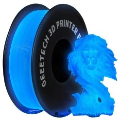 Geeetech Luminous PLA Filament For 3D Printer, 1.75mm Dimensional Accuracy +/- 0.03mm 1kg Spool (2.2 Lbs) - Blue