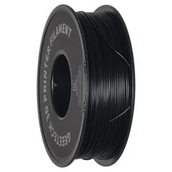 Geeetech PETG Filament For 3D Printer, 1.75mm Tolerance +/- 0.03mm 1kg Spool (2.2 Lbs) - Black