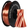 Geeetech Silk PLA Filament For 3D Printer, 1.75mm Dimensional Accuracy +/- 0.03mm 1kg Spool (2.2 Lbs) - Copper -BioloMix Shop Geeetech Silk PLA Filament for 3D Printer Copper 519111 0