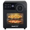 GEEK GAF14 Multifunctional Air Fryer 15QT Capacity For Cooking, Baking, Roasting, Dehydrating - Black -BioloMix Shop Geek Chef Air Fryer Toaster Oven Air fryer Oven with Rotisserie and D 471210 0