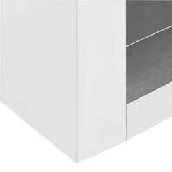 Kitchen Wall Cabinet 120x40x50 Cm Stainless Steel -BioloMix Shop Kitchen Wall Cabinet 120x40x50 cm Stainless Steel 457322 5