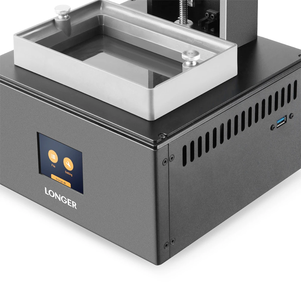 LONGER Orange 4K Resin 3D Printer, 10.5/31.5um Resolution, Parallel UV Lighting, Dual Z-Axis, Liner Guide, 118*66*190mm 7 LONGER Orange 4K Resin 3D Printer, 10.5/31.5um Resolution, Parallel UV Lighting, Dual Z-Axis, Liner Guide, 118*66*190mm - Image 5
