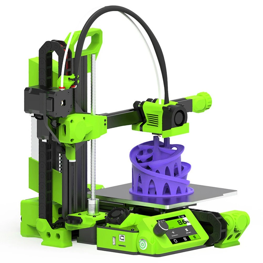 Lerdge IX 3D Printer Kit, Auto Leveling, 0.1mm Printing Accuracy, 200mm/s Printing Speed, PEI Flexible Sheet, 3.5 Inch IPS Touch Screen, TMC2226 Silent Driver, Resume Printing, Full-Metal Extruder, 180*180*180mm - Green 3 Lerdge IX 3D Printer Kit, Auto Leveling, 0.1mm Printing Accuracy, 200mm/s Printing Speed, PEI Flexible Sheet, 3.5 Inch IPS Touch Screen, TMC2226 Silent Driver, Resume Printing, Full-Metal Extruder, 180*180*180mm - Green