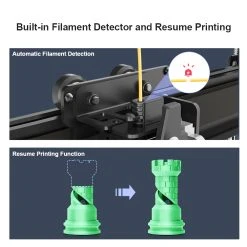 MINGDA Magician Max Modular FDM 3D Printer, Auto Leveling, Double Gears Direct Extrusion, Printing Size 320*320*400mm -BioloMix Shop MINGDA Magician Max 3D Printer 500320 5