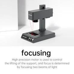 MR CARVE M4 Laser Marking Machine, 5W 455nm Laser + 2W 1064nm Dual Laser, 0.001mm Accuracy, 10000mm/s Engraving Speed, Supports Rotary Roller, 70*70mm, US Plug -BioloMix Shop MR CARVE M4 Laser Engraver US Plug 518353 3