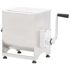 Meat Mixer With Gear Box 44 L Silver Stainless Steel -BioloMix Shop Meat Mixer with Gear Box 44 L Silver Stainless Steel 429269 2