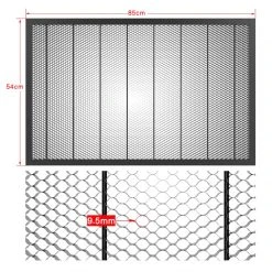 NEJE H8554 Honeycomb Panels 540 X 850mm Laser Bed, Laser Honeycomb Working Table For NEJE MAX Laser Engraver & Cutter -BioloMix Shop NEJE H8554 Honeycomb Panels 540 x 850mm 502445 2