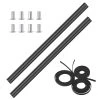 NEJE YC1150 Y Axis Expansion Kit, Expandable To 1150mm, Compatible With NEJE 3 Max / 3 Pro / 2S Max -BioloMix Shop NEJE YC1150 1150mm Black Aluminum Profile Rail 509537 0
