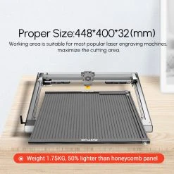 ORTUR LEP1.0 Laser Engraving Platform, 448x400mm Working Area, Fast Heat Dissipation -BioloMix Shop Ortur LEP1 0 Laser Engraving Platform 513528 2 3