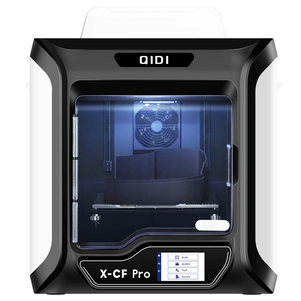 QIDI TECH X-CF Pro Carbon Fiber Nylon 3D Printer, Auto Leveling, Dual Z Axis, TMC2209 Driver, PEI Plate 5 QIDI TECH X-CF Pro Carbon Fiber Nylon 3D Printer, Auto Leveling, Dual Z Axis, TMC2209 Driver, PEI Plate - Image 3