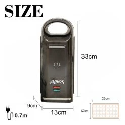 Sonifer SF6093 800W Electric Waffle Maker, 7-in-1 Cake Donuts Panini Churros Barbecue Plate 180 Degree Rotatable Machine -BioloMix Shop Sonifer SF6093 800W 7 in 1 Electric Waffle Maker 507326 5