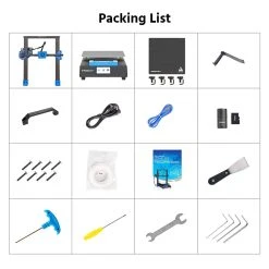 TRONXY XY-3 SE 3D Printer 255*255*260mm Printing Size Single Tool Head Monochrome Model - Standard Version -BioloMix Shop TRONXY XY 3 SE 3D Printer with Titan 255 255 260mm Printing Standard 472299 3