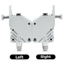 TWO TREES All Metal Geared Extruder Left Cloned Dual Drive Extruder - Silver -BioloMix Shop TWO TREES All Metal Geared Extruder Left Cloned Dual Drive Extruder 497365 3
