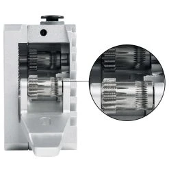 TWO TREES All Metal Geared Extruder Right Cloned Dual Drive Extruder - Silver -BioloMix Shop TWO TREES All Metal Geared Extruder Right Cloned Dual Drive Extruder 497366 3