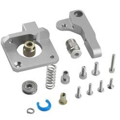 TWO TREES Aluminum Extruder Compression Springs Metal Hand Twist Leveling Nuts Kit For Ender 3 Pro / 5 / 5 Pro / CR 10 Series -BioloMix Shop TWO TREES CR10 Aluminum Extruder Kit 519474 4