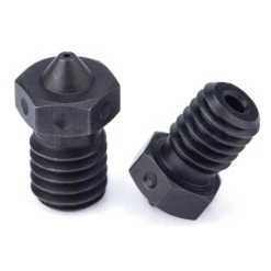 Trianglelab E3D V6 0.4mm Hardened Steel Nozzles, Printing PEI/PEEK/Carbon Fiber Filament, For V6 Hotend -BioloMix Shop Trianglelab E3D V6 0 4mm Hardened Steel Nozzles 517980 2