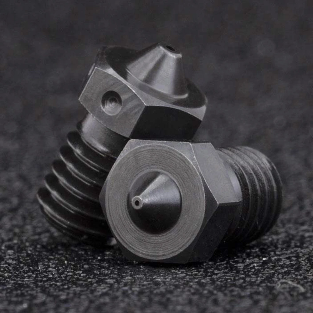 Trianglelab E3D V6 0.5mm Hardened Steel Nozzles, Printing PEI/PEEK/Carbon Fiber Filament, For V6 Hotend 4 Trianglelab E3D V6 0.5mm Hardened Steel Nozzles, Printing PEI/PEEK/Carbon Fiber Filament, For V6 Hotend - Image 2