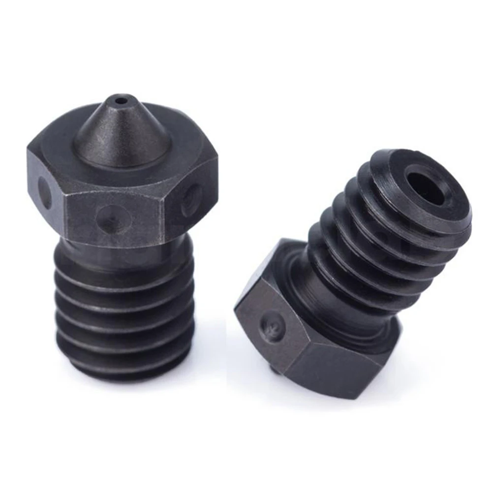 Trianglelab E3D V6 0.5mm Hardened Steel Nozzles, Printing PEI/PEEK/Carbon Fiber Filament, For V6 Hotend 5 Trianglelab E3D V6 0.5mm Hardened Steel Nozzles, Printing PEI/PEEK/Carbon Fiber Filament, For V6 Hotend - Image 3