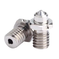 Trianglelab M6 ZS 0.4mm Nozzle, Hardened Steel Copper Alloy, High Temperature Resistant, For V6 Hotend 3D Printer -BioloMix Shop Trianglelab M6 ZS 0 4mm Nozzle for V6 Hotend 3D Printer 517934 2