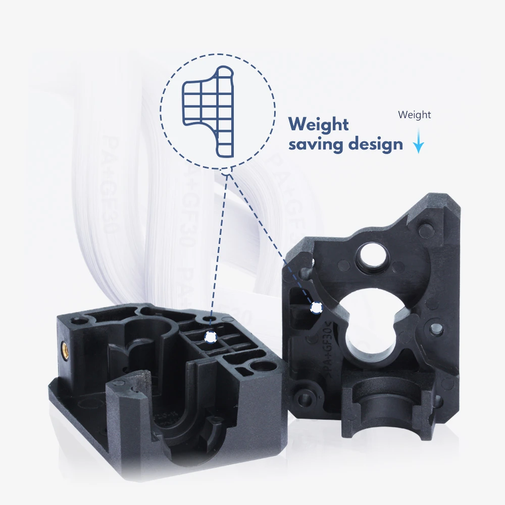 Trianglelab RNC Nano Coated Gear DDB Extruder V2.1 Bowden Extruder Dual Drive Extruder For 3D Printer Ender3 CR10 TEVO 6 Trianglelab RNC Nano Coated Gear DDB Extruder V2.1 Bowden Extruder Dual Drive Extruder For 3D Printer Ender3 CR10 TEVO - Image 4