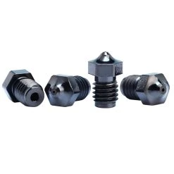 Trianglelab V6 DLC 0.8mm Nano Coating Hardened Steel Nozzle For Dragonfly Dragon/V6 Hotend Matrix Extruder -BioloMix Shop Trianglelab V6 DLC 0 8mm Hardened Steel Nozzle 517990 2