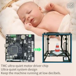 TRONXY X5SA-2E 24V 3D Printer 330*330*400mm Dual Titan Extruders Ultra-Silent Driver CoreXY Structure Dual Color Printing Auto Leveling -BioloMix Shop Tronxy X5SA 2E 24V 3D Printer Dual Titan Extruders 330 330 400mm 426068 5