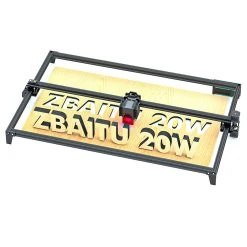 ZBAITU M81 F20 VF 20W Laser Engraver Cutter With Updated Drag Chain Kits, Fixed-focus, Air Assist, 0.08x0.08mm Spot, 10000mm/min Engraving Speed, Dual Fans, WiFi Connection, Support SD Card Offline Working, 810*460mm