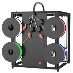 Zonestar Z9V5 MK3 4 Extruders 3D Printer, 4 Color Mixing, Auto Leveling, 32 Bit Mainboard, Magnetic Bed, Resume Printing, TFT-LCD, 300*300*400mm -BioloMix Shop Zonestar Z9V5 MK3 3D Printer 499936 4