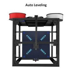 Zonestar Z9V5Pro-MK4 4 Extruders 3D Printer With 4*0.25kg Filament, 4 Colors, Auto Leveling, 32 Bit Control Board, Resume Printing, TFT-LCD, 300x300x400mm -BioloMix Shop Zonestar Z9V5Pro MK4 4 Extruders 3D Printer DIY Kit US Plug 518056 3