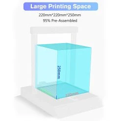 Artillery Genius Pro 3D Printer, Auto ABL Leveling, 0.4mm Volcano Nozzle, Ultra-quiet Stepper Motor, 250mm/s Moves, 220*220*250 Mm Build Volume, 10 Artillery Genius Pro 3D Printer, Auto ABL Leveling, 0.4mm Volcano Nozzle, Ultra-quiet Stepper Motor, 250mm/s Moves, 220*220*250 Mm Build Volume, -BioloMix Shop artillerygeniuspro3dprinter 1632726013878