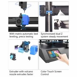 Artillery Genius Pro 3D Printer, Auto ABL Leveling, 0.4mm Volcano Nozzle, Ultra-quiet Stepper Motor, 250mm/s Moves, 220*220*250 Mm Build Volume, 13 Artillery Genius Pro 3D Printer, Auto ABL Leveling, 0.4mm Volcano Nozzle, Ultra-quiet Stepper Motor, 250mm/s Moves, 220*220*250 Mm Build Volume, -BioloMix Shop artillerygeniuspro3dprinter 1632726054109