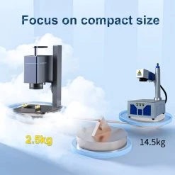 LaserPecker 3 Basic Handheld Laser Marking Machine, 600mm/s Speed, Wireless Connection, 4K Resolution, EU Plug -BioloMix Shop laserpecker 3 super fast handheld laser engraver cutter 96092a 1658280031796 1