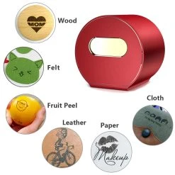 LaserPecker L1 Smart Laser Engraver App Control Overheat Shutdown Password Lock With Protective Goggles - Red -BioloMix Shop laserpecker l1 mini bluetooth laser engraver machine red 1578290671833