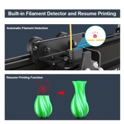 MINGDA Magician X Modular 3D Printer, Direct Drive Extruder, Auto Leveling, 32Bit Mainboard, Ultra-Silent, 230*230*260mm -BioloMix Shop mingda magician x 3d printer 3f4475 1655797733066