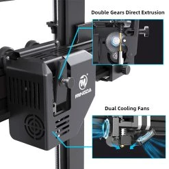 MINGDA Magician X Modular 3D Printer, Direct Drive Extruder, Auto Leveling, 32Bit Mainboard, Ultra-Silent, 230*230*260mm -BioloMix Shop mingda magician x 3d printer 59d0e5 1655797885099